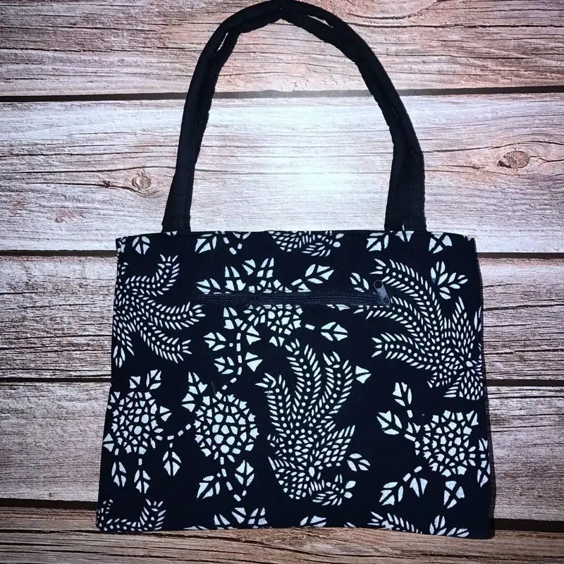 Factory Outlet High Quality Ladies Handbags Boutique Products Handmade Batik Plant Dyeing Handbags