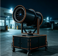 Canon à brouillard télécommandé 100 m à performance stable pour le nettoyage des routes et la suppression de la poussière