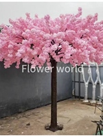Neuer Rosa Künstlicher Glyzinienbaum für Outdoor-Hochzeiten, Oster- und Halloween-Dekorationen