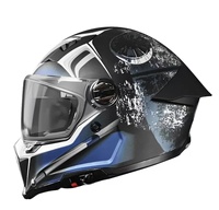 2025 nouveau Style de haute qualité toutes saisons DOT certifié casque intégral casque de Moto Double lentilles Moto casque visière Casco