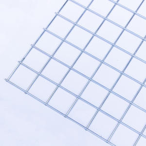 Pvc गैल्वेनाइज्ड वेल्डेड वायर जाल पैनल कम कार्बन स्टील कंक्रीट को मजबूत करने के लिए 6x6 1x1 2 2 2x3x3x100 9 11 12 गेज - Product Image 2