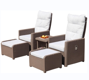 3PCs KD Design Modern PP Outdoor Sofa Set para Garden Patio y Park Use - Product Image 5