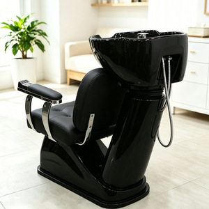 Sillón de lujo para lavado de cabello en salón de belleza, cómoda cama para lavar el cabello - Product Image 1
