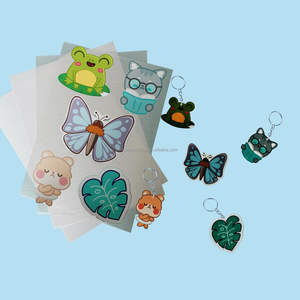 Mürekkep püskürtmeli yazdırılabilir Shrink plastik levhalar zanaat isı Shrink sanat plastik levhalar yaratıcı fikir tasarım komik el sanatları tasarımları - Product Image 2