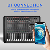 Amplificateur de mixage GAX-MQ12, mixeur professionnel 8 canaux, audio de scène 800W*2 avec 99 DSP, égaliseur 7 segments