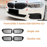 Calandre avant pour BMW Série 5 G30 G31 Pré-LCI 2017 2018 2019 2020 – Remplacement de calandre de capot – Accessoires automobiles de rechange