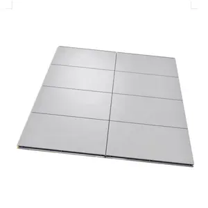 3mm 4mm aluminum cladding wall cladding Board Pvdf Coated silver grey color Aluminum Composite Panel