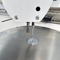 Machine à coudre à plat programmable professionnelle CARWIN10060 à tête rotative, moteur unique, construction métallique |   OEM personnalisé
