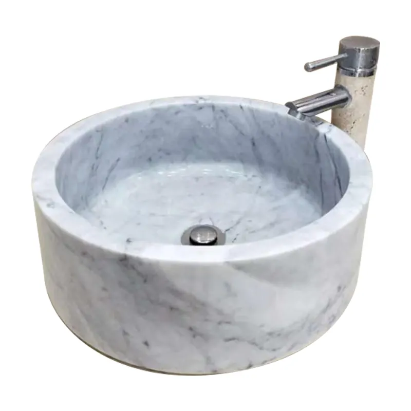 Lavabo decorativo de mármol, piedra natural, varias formas