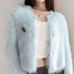 Filato fantasia in <span class=keywords><strong>Nylon</strong></span> <span class=keywords><strong>100</strong></span> per ciglia 1.3cm 4cm senza perdere filati di piume colorati per maglione lavorato a maglia - Product Image 5