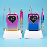 Machine à Ongles Électronique Professionnelle Sans Fil 35000 tr/min, Ponceuse et Outils de Manucure Personnalisables Marque Privée
