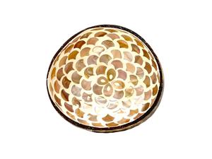 ชามสลัดเหล็กทรงเปลือกหอยมุกแบบกลมชามผลไม้กะลามะพร้าวขัดเงาทันสมัยได้รับการรับรองจากสหภาพยุโรป/CE - Product Image 4