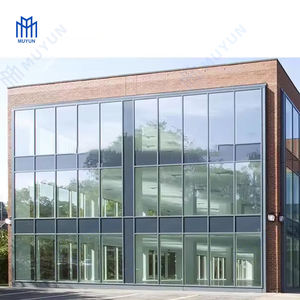 Perfiles de ventanas de pared de cortina de aluminio con rotura térmica, relleno de gas argón para una envoltura de construcción energéticamente eficiente - Product Image 4