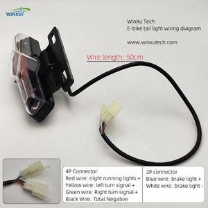 Feu arrière de frein de scooter <span class=keywords><strong>électrique</strong></span> populaire <span class=keywords><strong>clignotant</strong></span> gauche et droit veilleuse clignotante pour moto <span class=keywords><strong>électrique</strong></span> <span class=keywords><strong>vélo</strong></span> - Product Image 5