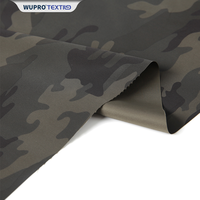 Venta al por mayor muestra gratis 300T Tigre raya camuflaje telas spandex exterior abajo chaqueta Softshell tela poliéster pongee tela