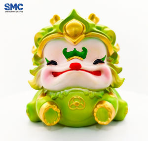 SMC Cartoon Cute <strong>Dragon</strong> Resin Artistic Sculpture-OEM Custom 3D Printed Home/Office/Gift Decoration Wholesale <strong>Miniature</strong> - Product Image 1