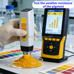 Polvo de Óxido de Hierro Amarillo para Asfalto Coloreado y Construcción de Pavimentos para Estacionamientos, Certificado RoHS - Product Image 6