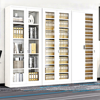 Armoire de classement de bureau en acier épaissi, ignifuge, antivol, design moderne, avec serrure pour archives comptables et financiers, usage domestique