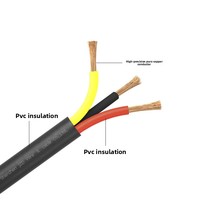 Cable de Alimentación Multiconductor 2464 300V, Configuraciones de 2-3 Conductores, Tamaños de Conductor 12-16 AWG, con Revestimiento, para Edificios Modulares/Panelizados, Uso Interno