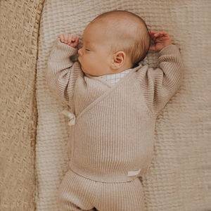 Oem Custom Gebreide Wollen Top + Broek <span class=keywords><strong>Baby</strong></span> Jongen Set Kleding <span class=keywords><strong>Baby</strong></span> Boy Kleding Sets Kinderkleding Sets Jongen - Product Image 2