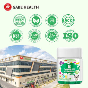 Gummies véganes sans sucre pour enfants, complexe de vitamines B, soutien énergétique et immunitaire, développement cérébral, complément alimentaire pour enfants, OEM - Product Image 2