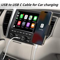 Câble USB vers USB-C 60W 3A à charge rapide, tressé en nylon, compatible CarPlay pour iPhone 17/16/15 Pro, MacBook, iPad Air Mini Pro, Samsung