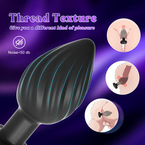 Massaggiatore Vibrante per Adulti, Plug Anale Impermeabile Ricaricabile con Telecomando, Giocattoli Sessuali per Donne - Product Image 4