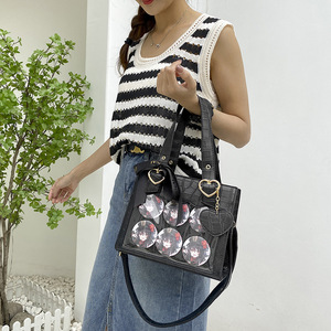 Sac à dos en forme d'agneau personnalisé transparent en cuir PU avec présentoir à épingles animal Ita fourre-tout en cuir - Product Image 3