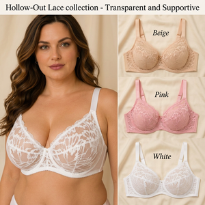 Sujetador Push-Up para Mujer, Realzador de Busto Pequeño, Copa Moldeada, Encaje, Ropa Interior Fina de Verano para Mujer - Product Image 4