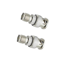 Système de microphone sans fil Q9 Adaptateur UHF Mini UHF Femelle vers BNC Mâle Connecteur coaxial RF pour radio