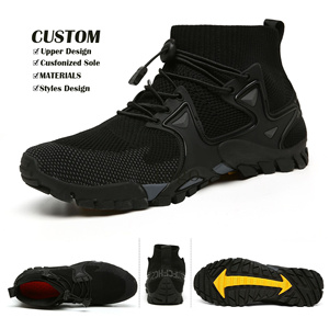 Fabricant d'usine OEM ODM, chaussures de randonnée personnalisées, chaussures de sport d'extérieur décontractées de style randonnée respirantes pour hommes et femmes de grande taille - Product Image 4