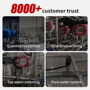 高圧アナログタービン流量計 DC24V RS485 パルス ステンレス鋼 ガス 油 空気 液体 海水 タービン流量計センサー - Product Image 5