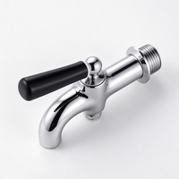 Robinet mélangeur professionnel en acier inoxydable 304 de qualité supérieure pour évier de cuisine, idéal pour la construction et le commerce