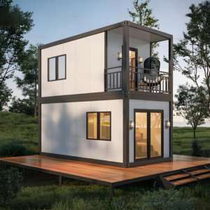 Сборный 20ft 40ft роскошный дизайн, современный коттедж, изготовленный на заказ, распродажа, расширяемый контейнерный дом для отеля и виллы - Product Image 2