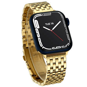 Keepwin Eleganti Cinturini in Acciaio Inossidabile per Smartwatch, Bracciali Metallici per <span class=keywords><strong>Apple</strong></span> 11 10 9 8 7 6SE per Donne - Product Image 1