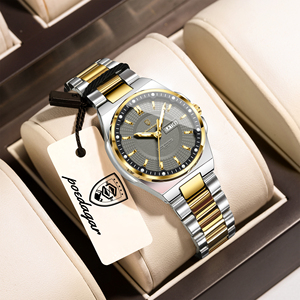 Nuovo Orologio da <span class=keywords><strong>Donna</strong></span> Poedagar 796 di Alta Qualità, Impermeabile con Calendario, <span class=keywords><strong>Cinturino</strong></span> in <span class=keywords><strong>Acciaio</strong></span> Inossidabile, Elegante Orologio da Polso da <span class=keywords><strong>Donna</strong></span> per Affari - Product Image 1