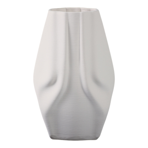 Vaso moderno in porcellana 3D con motivi geometrici per soggiorno, pezzo decorativo per l'arredamento della casa - Product Image 4