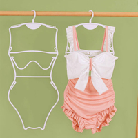 Cintres en Plastique Personnalisés pour Maillots de Bain et Bikinis pour Enfants, Vente en Gros pour Magasins de Vêtements et Présentoirs de Salle de Bain