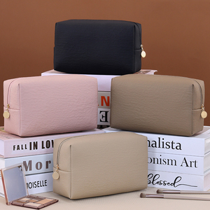 Nuevos productos para el trabajo, viajes de negocios, bolsas de maquillaje, bolsas de almacenamiento de cosméticos de mano con un toque de alta gama, para viajes y cuidado personal. - Product Image 4
