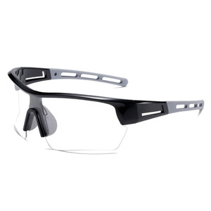 Gafas de ciclismo con montura completa, esféricas, de policarbonato, UV400, antivaho, para hombres, ciclismo, deportes al aire libre - Product Image 4