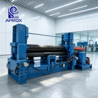 Machine à cintrer les tôles à rouleaux supérieurs universelle Spot Direct Sales, machine à cintrer les tôles à trois rouleaux automatique haute puissance