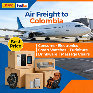 Transporte Aéreo a <span class=keywords><strong>Colombia</strong></span>, Bogotá, Medellín, Cali, de China a Sudamérica, Envío Exprés a través de Agente ZHL con Tiempo de Tránsito de 5 a 10 Días - Product Image 1