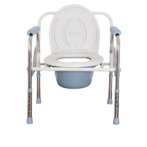 Toilet Chair With Bucket <b>Portable</b> Commode <b>Stool</b> For Elderly Durable Design - Product Image 5