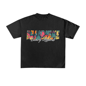 เสื้อยืดคอกลมผ้าคอตตอนสำหรับผู้ชายและผู้หญิงเสื้อแนวสตรีทแวร์ไหล่ตกพิมพ์ลายโอเวอร์ไซส์ออกแบบได้ตามต้องการสำหรับ100% - Product Image 1