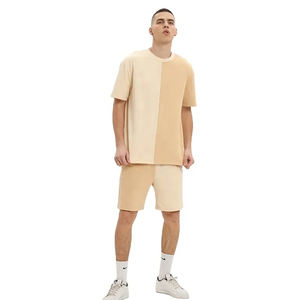 Crew neck t <b>shirts</b> and short set 2026 New 2 Piece Set Jogging Suit Summer Sets High Quality <b>Men</b> Wear Summer Short Sets - Product Image 1