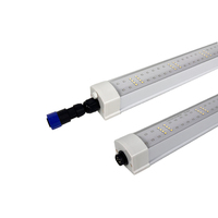 Langsung dari produsen di bawah kanopi 120W lampu tumbuh LED paduan aluminium IP66 rantai bunga aster 120W 150W