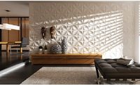 Panneau mural 3D en PVC imperméable et résistant à l'humidité pour salon, fond TV, chambre à coucher, intérieur, réservation murale
