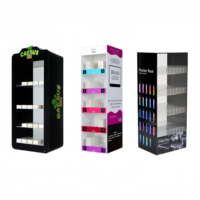 Support d'affichage en acrylique personnalisé Ray avec éclairage LED, étagères d'affichage pour magasin de détail, supermarché