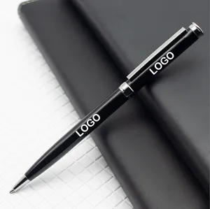 أقلام ترويجية فاخرة ، أقلام معدنية كلاسيكية ، أقلام مخصصة بسعر الجملة ، أقلام حبر للفنادق والعمل ، سوداء