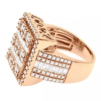 Bague de fiançailles classique personnalisable pour femme, 2 mm, moissanite certifiée IGI, argent sterling, sertissage invisible, bijoux fins